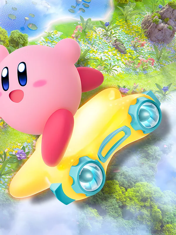 Kirby Air Riders Cover